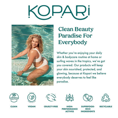 Kopari Brightening Silk Body Cream with 2% Niacinamide, AHAs & Kakadu Plum – Hydrating Body Lotion for Radiant, Even Skin Tone, Lightweight, Fast-Absorbing, Juicy Pink Guava Scent, 6.7 oz Avelisse