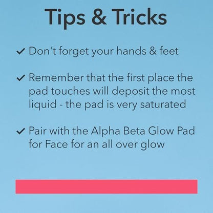 Dr. Dennis Gross Glow Pad Self-Tanner for Body – Exfoliating & Anti-Aging Towelette with AHAs & BHAs, Buildable Natural Glow, Hydrating & Streak-Free Application, 8 Towelettes Avelisse