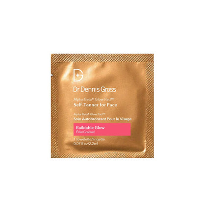 Dr. Dennis Gross Glow Pad Self-Tanner for Face – Exfoliating & Anti-Aging Towelette with AHAs & BHAs, Buildable Natural Glow, Hydrating & Streak-Free Application, 20 Pack Avelisse