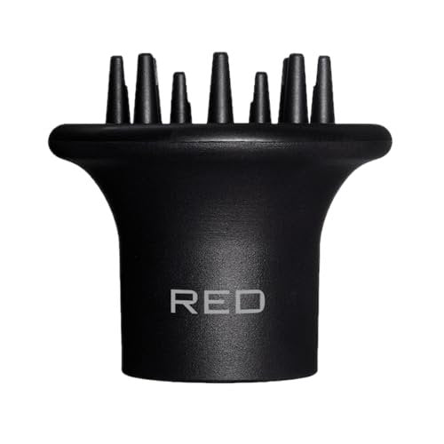 Red by Kiss Hair Dryer Diffuser – Heavy Duty Rubber Grip, Long Prongs for Volume & Root Drying, Compact Design Fits Most Dryers - görsel 11