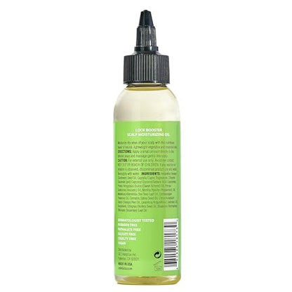 Style Factor LockBOOSTER Scalp Moisturizing Oil – Lightweight Hydration with Peppermint & Tea Tree Oil for Revitalizing Braids, Locs & Twists – Soothes, Nourishes and Supports Scalp Care – 4 oz Avelisse