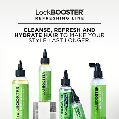 Style Factor LockBOOSTER Scalp Moisturizing Oil – Lightweight Hydration with Peppermint & Tea Tree Oil for Revitalizing Braids, Locs & Twists – Soothes, Nourishes and Supports Scalp Care – 4 oz Avelisse