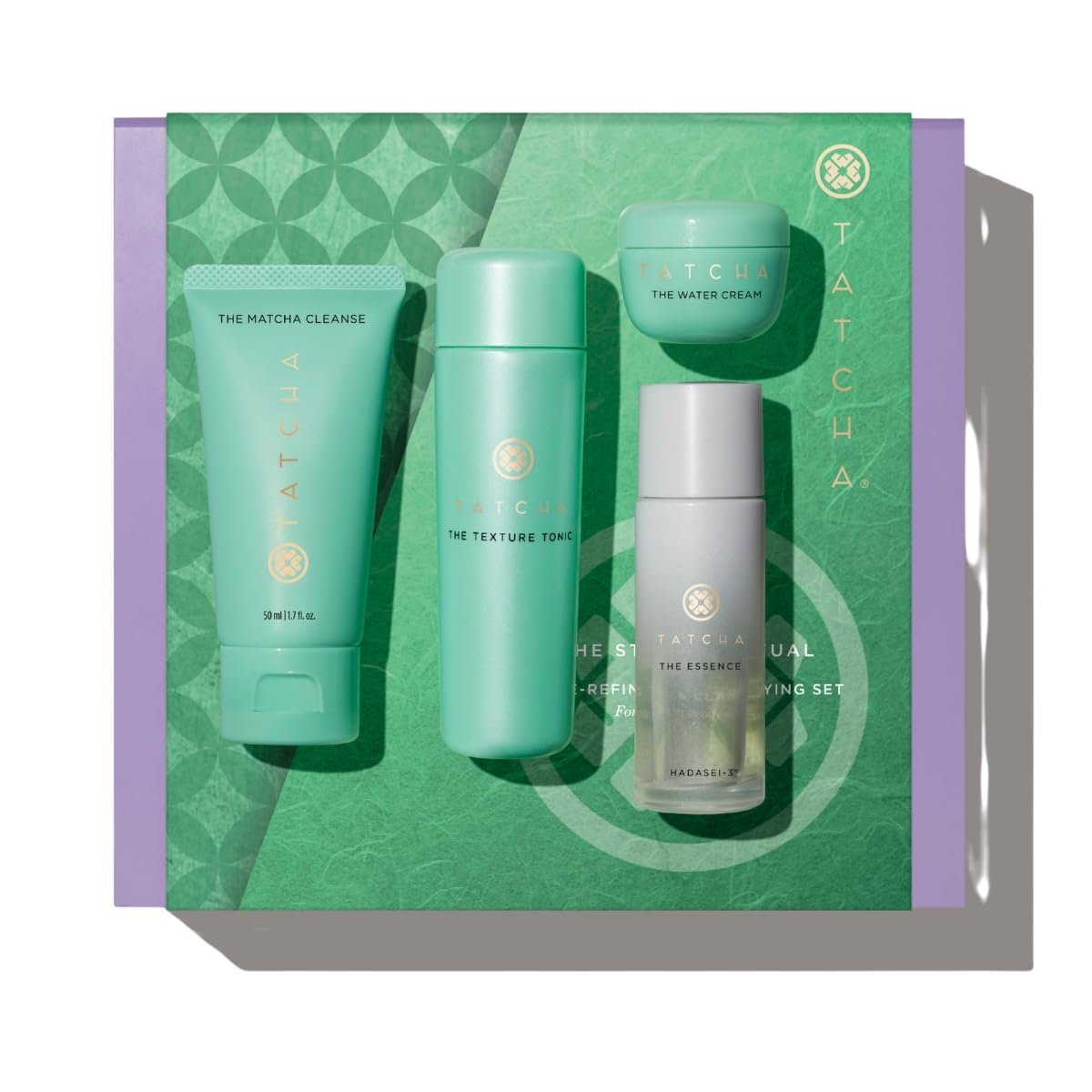 Tatcha The Starter Ritual Set - Pore-Refining & Clarifying 2-Week Introductory Kit for Combo to Oily Skin, $92 Value Avelisse