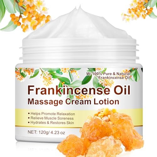 Frankincense Balm for Anti-Aging, Muscle Support – Deep Moisturizing Frankincense Cream for Sensitive Skin, Dry Skin – Skincare Moisturizer for Men & Women - görsel 2