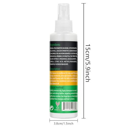 Goiple Wig Milk Spray for Synthetic Hair - Leave-In Conditioner & Detangler (2-Pack, 1.7 Fl Oz Each) - Hydrates & Replenishes for Easy Combing