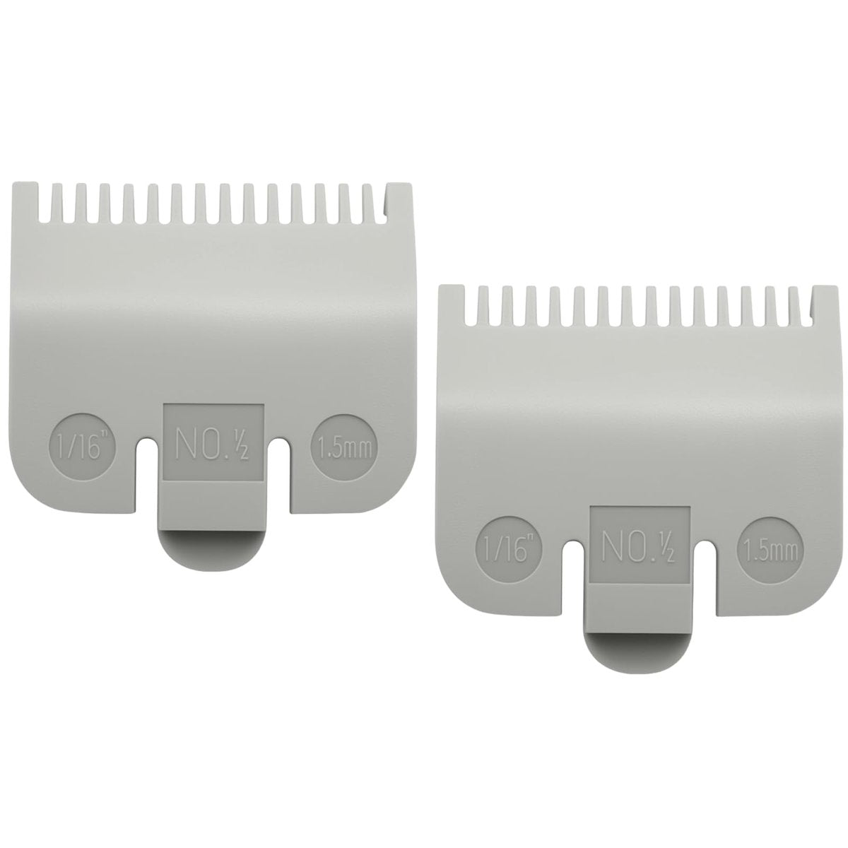 Compatible Wahl Clipper Guards Set - 1.5mm #3137-101 & #1/16'' Replacement Guide Combs, 2-Pack - görsel 1