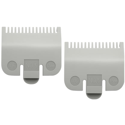 Compatible Wahl Clipper Guards Set - 1.5mm #3137-101 & #1/16'' Replacement Guide Combs, 2-Pack