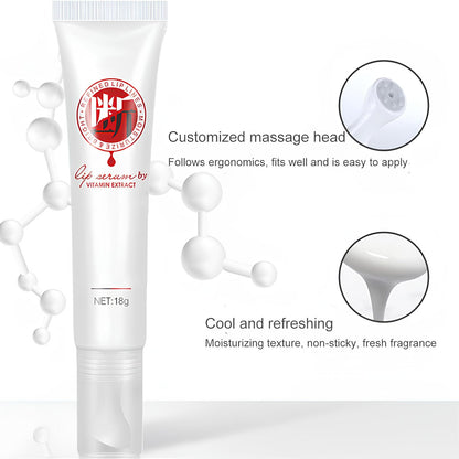 Jinshane Lip Serum with Vitamin Extract – Dark Lip Lightening Treatment for Smokers & Non-Smokers, Lip Brightener Fade Cream, 2-Pack