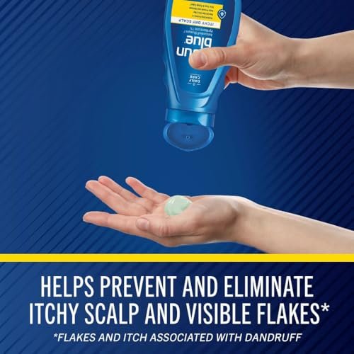 Selsun Blue Itchy Dry Scalp Anti-Dandruff Shampoo, Extra-Hydrating Formula with Pyrithione Zinc 1%, 11 fl. oz. (Pack of 2) Avelisse