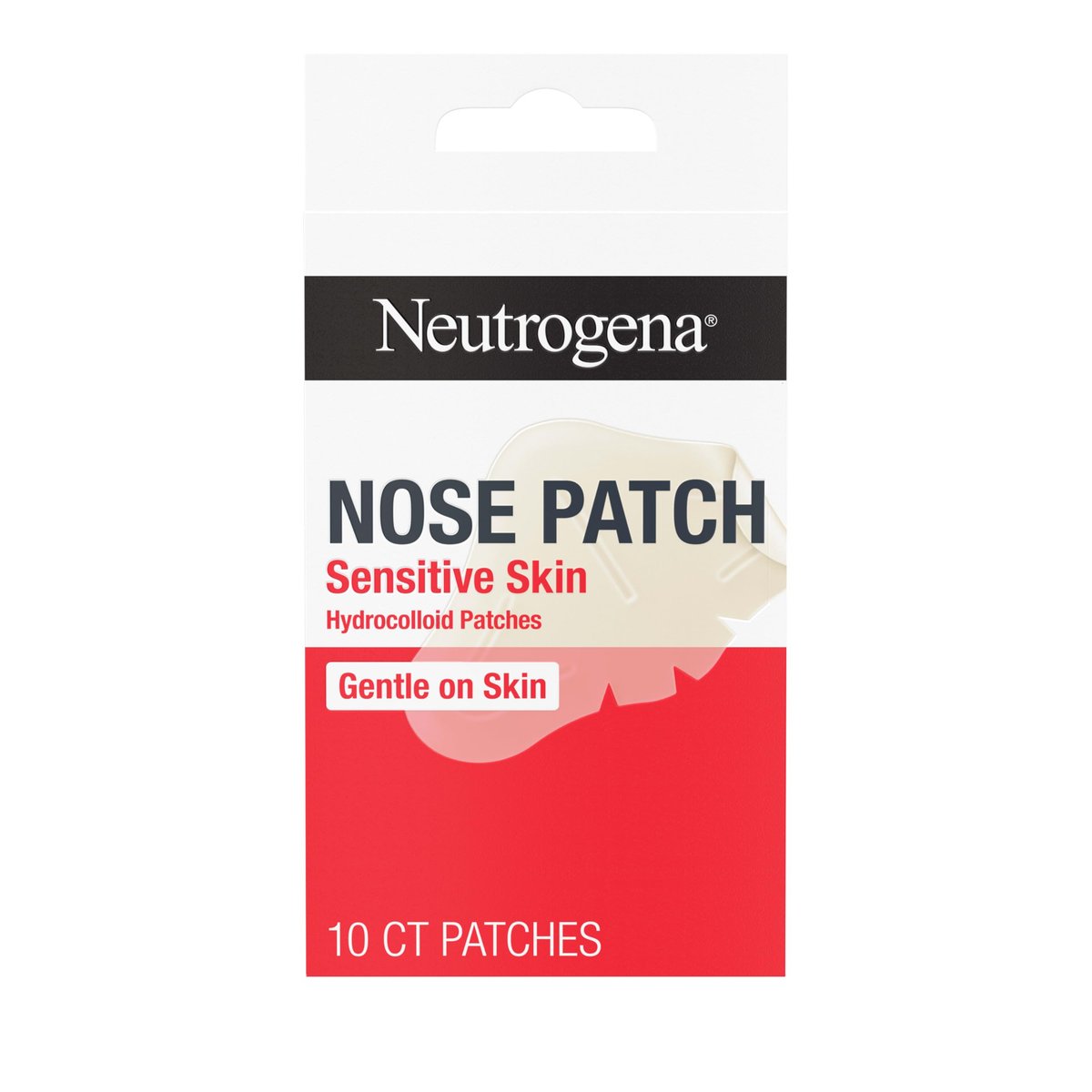 Neutrogena Nose Acne Patches for Sensitive Skin - Hydrocolloid Blemish Patches for Overnight Wear, 10 Count Avelisse