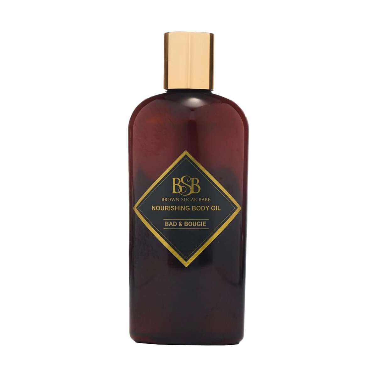 Brown Sugar Babe Bad and Bougie Body Oil – Nourishing Grape Seed & Sweet Almond Scented Oil for Women, 4 oz Avelisse