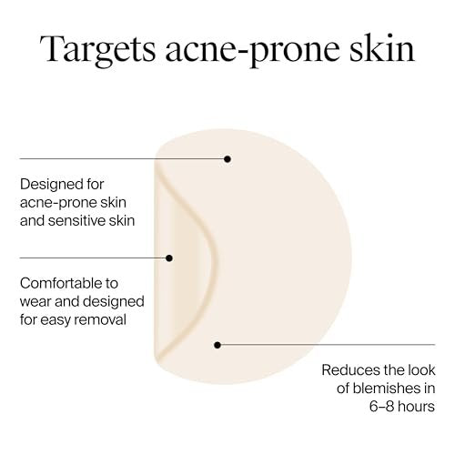 Neutrogena Mini Acne Patches for Sensitive Skin, Small Hydrocolloid Acne Spot Treatment, Reduces Blemishes in 6-8 Hours, 36 Count - görsel 16
