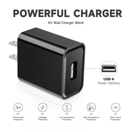 5V USB Wall Power Adaptor Charger Block for Philips Norelco Shavers, OneBlade Trimmers, Sonicare Toothbrushes & Bitvae Devices - görsel 6