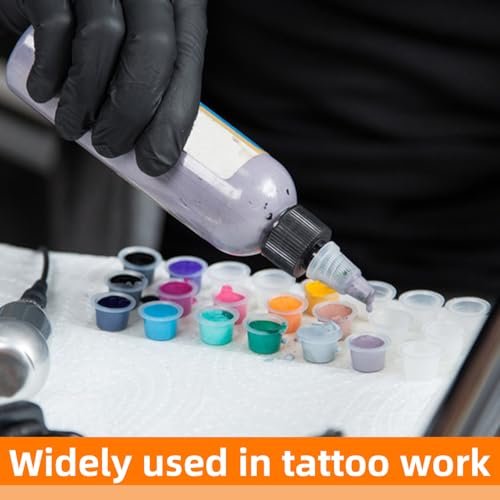 300 Pieces Tattoo Ink Caps Set - Small, Medium, Large Pigment Cups for Tattoo Inks, Paints, and Glues Avelisse