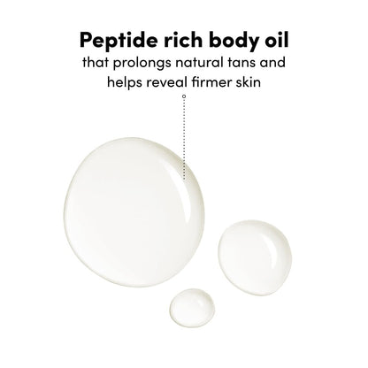 Coco & Eve Firming & Tan Prolonging Peptide Body Oil - Natural Tan Extender with Tropical Oils, Vitamins C & E, 5.75 fl oz Avelisse