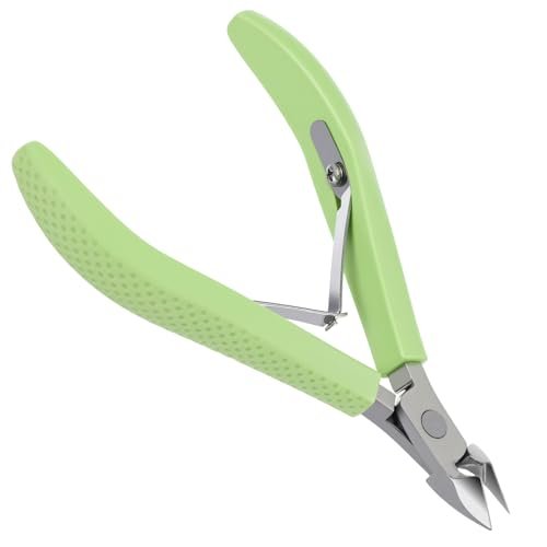 Professional Cuticle Nippers – 2-Pack Stainless Steel Cuticle Trimmer with Non-Slip Silicone Handle for Manicure & Pedicure - görsel 14