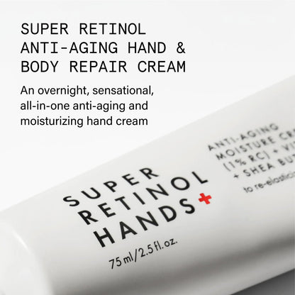 Beauty Pie Super Retinol Anti Aging Hand Cream – Age Spot Remover & Skin Firming Lotion, Fragrance Free, 2.5 fl oz Avelisse