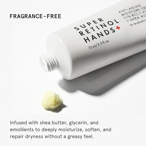 Beauty Pie Super Retinol Anti Aging Hand Cream – Age Spot Remover & Skin Firming Lotion, Fragrance Free, 2.5 fl oz Avelisse