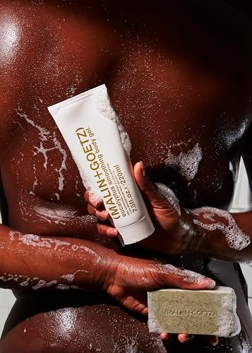 MALIN+GOETZ Mandelic Acid Exfoliating Bar | Triple-Milled Exfoliating + Cleansing Bar | Mandelic Acid, Lactic Acid, Pumice + Eucalyptus | Smooths, Softens + Brightens Skin | Vegan + Cruelty-Free (5 oz) Avelisse