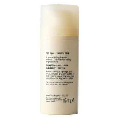 Versed Weekend Glow Vitamin C Serum for Face - Hydrating Face Serum with Niacinamide, Licorice Root & Vitamin C (1 fl oz) Avelisse