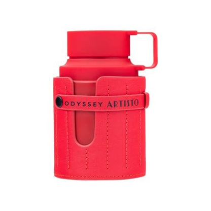 Armaf Odyssey Artisto The Red Edition – Woody, Sweet, Tropical, Warm Spicy Eau de Parfum for Unisex, 3.4 oz / 100 ml Avelisse
