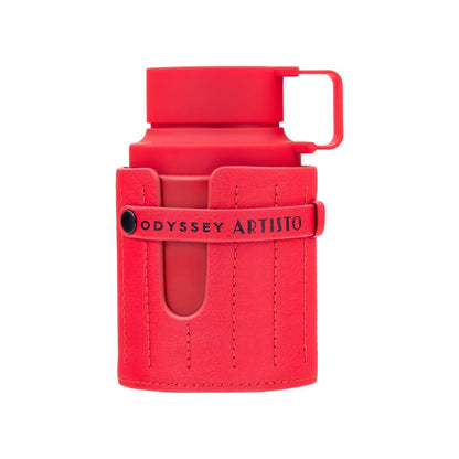 Armaf Odyssey Artisto The Red Edition – Woody, Sweet, Tropical, Warm Spicy Eau de Parfum for Unisex, 3.4 oz / 100 ml Avelisse