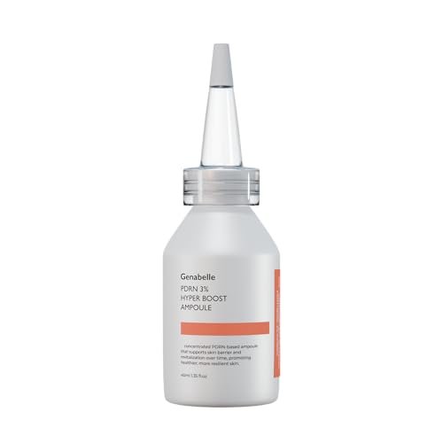 Genabelle PDRN 3% Hyper Boost Ampoule – Advanced Skin Support Serum with PDRN, Niacinamide, Hyaluronic Acid, Peptides, and Centella for Skin Barrier Support, Dryness, Glass Skin and Uneven Texture Avelisse