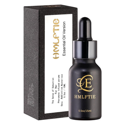 HMLFTIE Women's Natural Pheromone Perfume Oil – Sweet Rose & Jasmine Fragrance, Long-Lasting Alcohol-Free, 0.5 fl oz Travel Size, Vegan & Cruelty-Free Avelisse