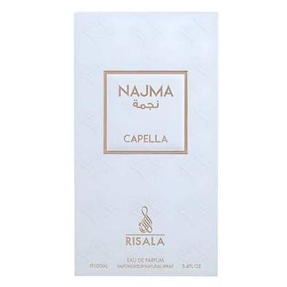 Najma Capella by Risala for Unisex - 3.4 oz Eau de Parfum Spray