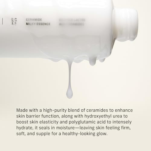 CYKLAR Ceramide Milky Essence – Unscented Body Lotion for Dry, Sensitive Skin – Lightweight Hydrating Ceramide Moisturizer with Polyglutamic Acid & Hydroxyethyl Urea - 8 fl oz Avelisse