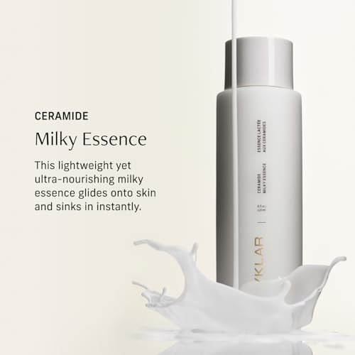 CYKLAR Ceramide Milky Essence – Unscented Body Lotion for Dry, Sensitive Skin – Lightweight Hydrating Ceramide Moisturizer with Polyglutamic Acid & Hydroxyethyl Urea - 8 fl oz Avelisse