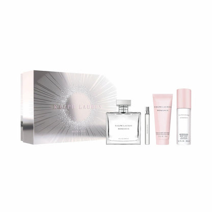 Ralph Lauren Romance Eau de Parfum Women's Perfume Set – Full Size, Travel Size, Body Lotion & Body Mist Avelisse