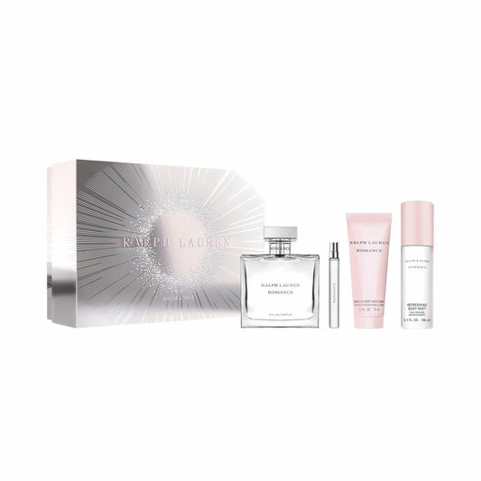 Ralph Lauren Romance Eau de Parfum Women's Perfume Set – Full Size, Travel Size, Body Lotion & Body Mist Avelisse