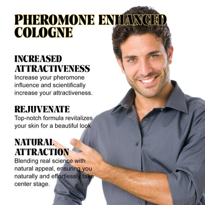 AMALIA Love Bombed Pheromone Enhanced Cologne - Long-Lasting Fragrance, 30ml (1 fl oz)
