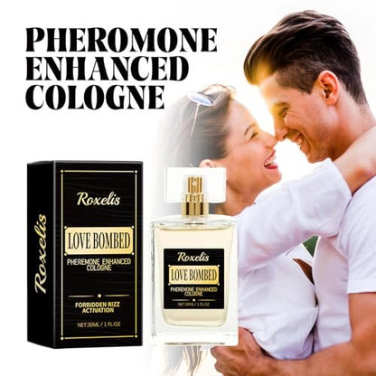 AMALIA Love Bombed Pheromone Enhanced Cologne - Long-Lasting Fragrance, 30ml (1 fl oz)
