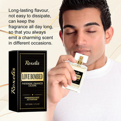 AMALIA Love Bombed Pheromone Enhanced Cologne - Long-Lasting Fragrance, 30ml (1 fl oz)