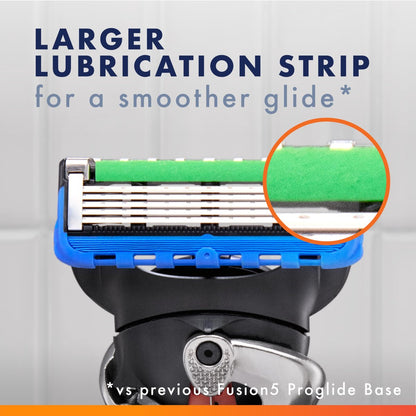 Gillette Fusion5 ProGlide Shaving Razor for Men – 1 Handle + 8 Blade Refills Avelisse