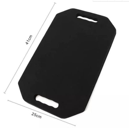 Professional Double Handle Hairdressing Foam Mirror – Lightweight Handheld Mirror for Barbers & Salons, Back of Head View – Black