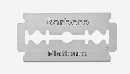 100 Barbero Platinum Razor Blades – Premium Quality for Smooth Shave