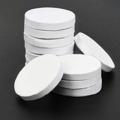 PartyKindom 50pcs 2000 Grit Nail Polishing Discs - Professional Self-Adhesive Buffing Pads for Electric Nail Drill, High-Shine Sanding Discs for Natural Nails, Salon Quality Manicure (25mm, White)