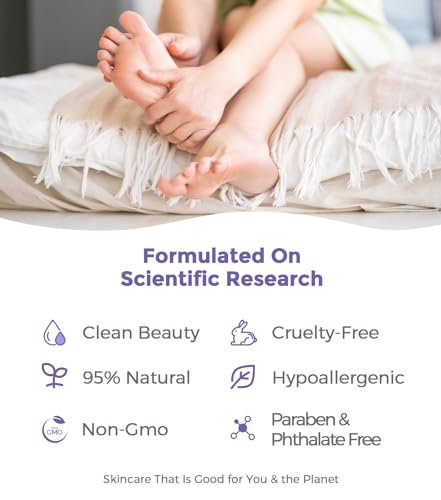 Lavender Foot Peel Mask – Natural Exfoliator for Dry Dead Skin, Calluses & Cracked Heels – 2 Count - görsel 8