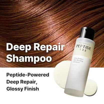 COSRX Peptide 132 Hair Bonding Shampoo - Daily Scalp Treatment for Dandruff, Repairs & Strengthens All Dry and Damaged Hair Types - 6.76 fl oz Avelisse