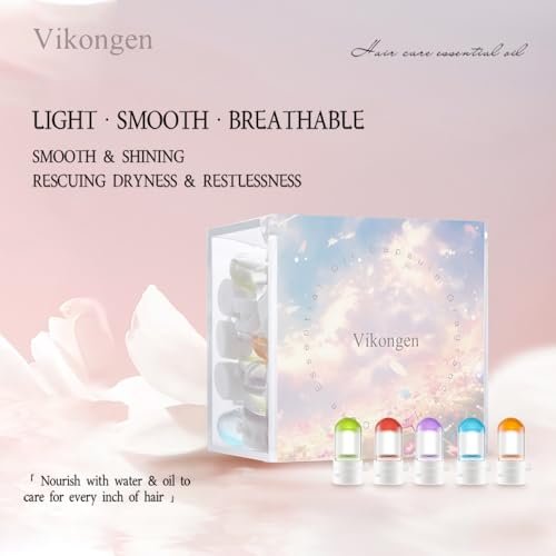 Mini Hair Fragrance Set for Women – 30pcs Long Lasting Hair Perfume Oil with Avocado & Camellia, Smooth Anti-Frizz Hair Mist (5 Scents) - görsel 14