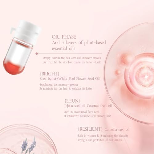 Mini Hair Fragrance Set for Women – 30pcs Long Lasting Hair Perfume Oil with Avocado & Camellia, Smooth Anti-Frizz Hair Mist (5 Scents) - görsel 10