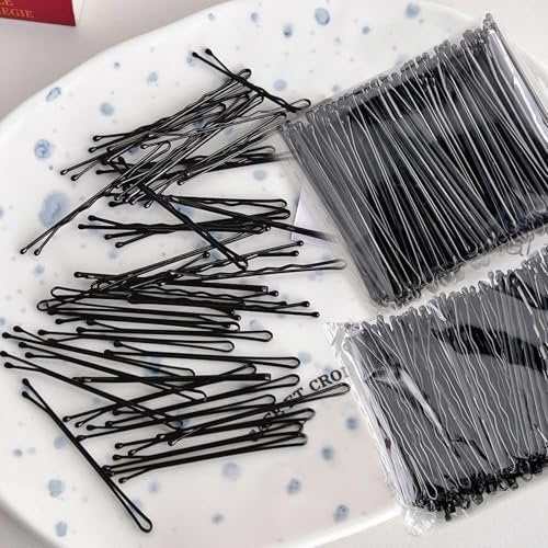 DTDNZKN 100 PCS 2.2 Inch (55 mm) Black Bobby Pins – Premium Metal Hair Pins for Women, Kids & Girls, All Hair Types - görsel 12