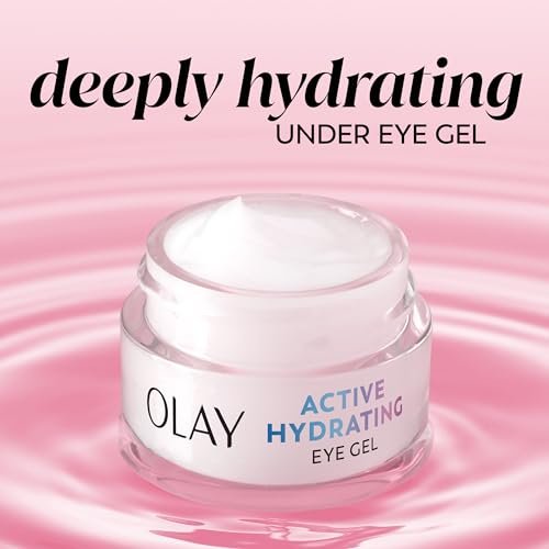 Olay Active Hydrating Eye Gel – Fragrance-Free Anti-Aging Eye Cream with Hyaluronic Acid & Niacinamide (0.5 oz) Avelisse