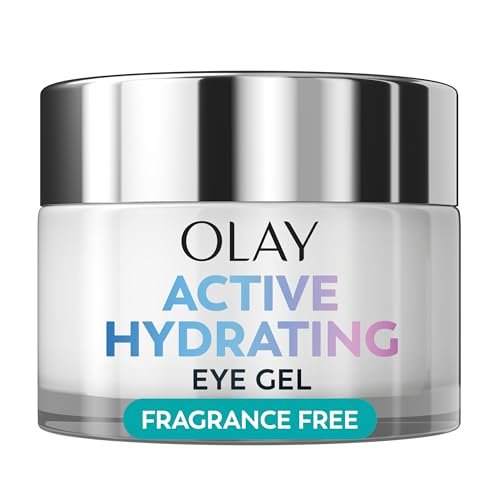 Olay Active Hydrating Eye Gel – Fragrance-Free Anti-Aging Eye Cream with Hyaluronic Acid & Niacinamide (0.5 oz) Avelisse
