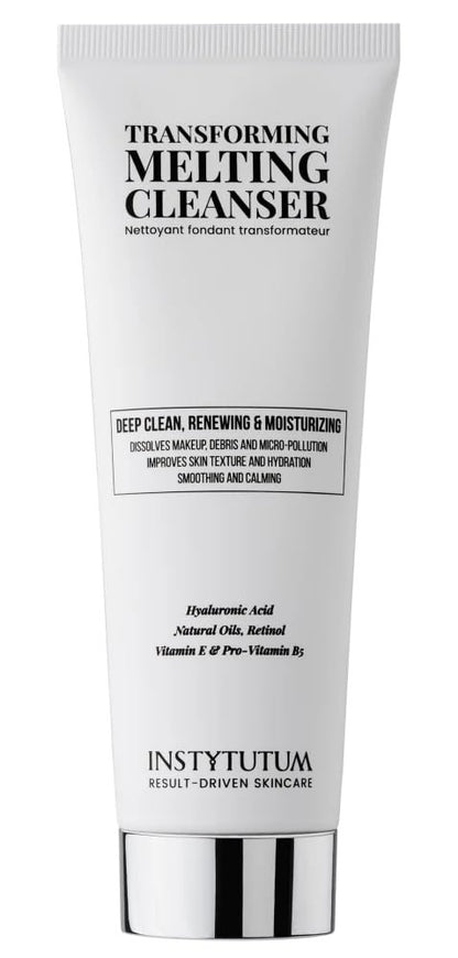 INSTYTUTUM Transforming Melting Cleanser - Hydrophilic Oil Deep Clean & Moisturizing, 4.06 oz
