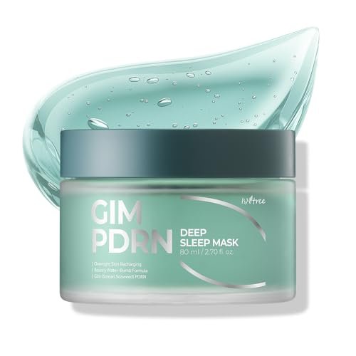 IsNtree Gim PDRN Deep Sleep Mask 80ml - Korean Seaweed Sleeping Mask for Hydration & Skin Bounce - görsel 2
