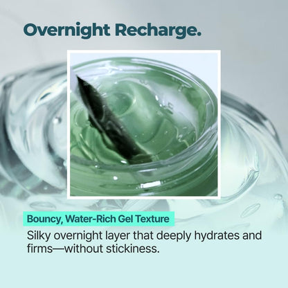 IsNtree Gim PDRN Deep Sleep Mask 80ml - Korean Seaweed Sleeping Mask for Hydration & Skin Bounce